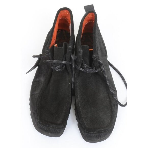 Men\'s Clarks Original Wallabee FTRE Black Leather Chukka Boot Size 11.5 main image 4